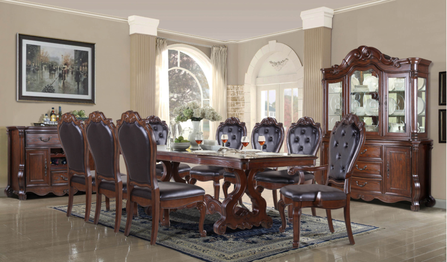 McFerran D527 Wellington Dining Collection - Hoja de extensión de 24"