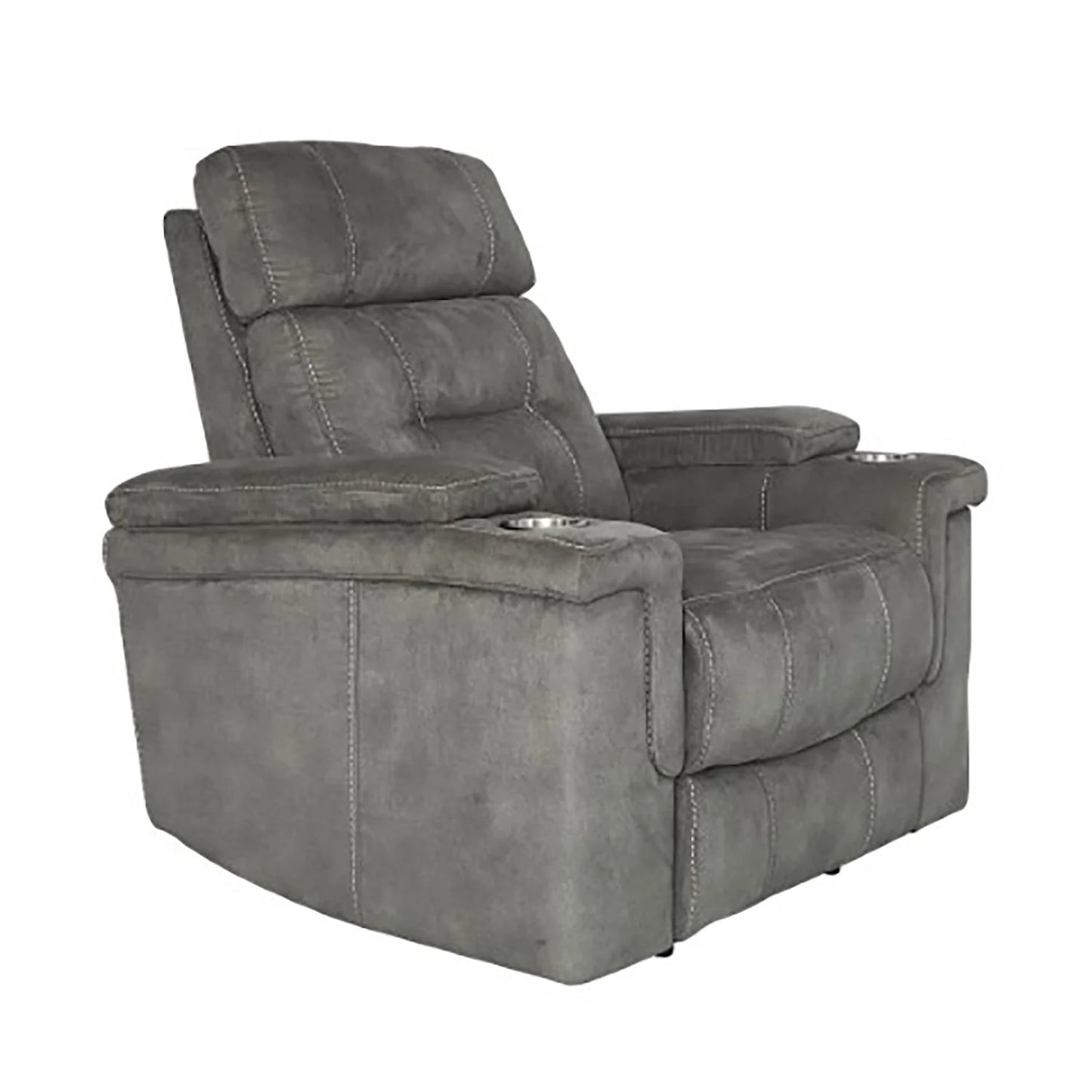 Sillón reclinable eléctrico Parker House Diesel - Cobra Grey