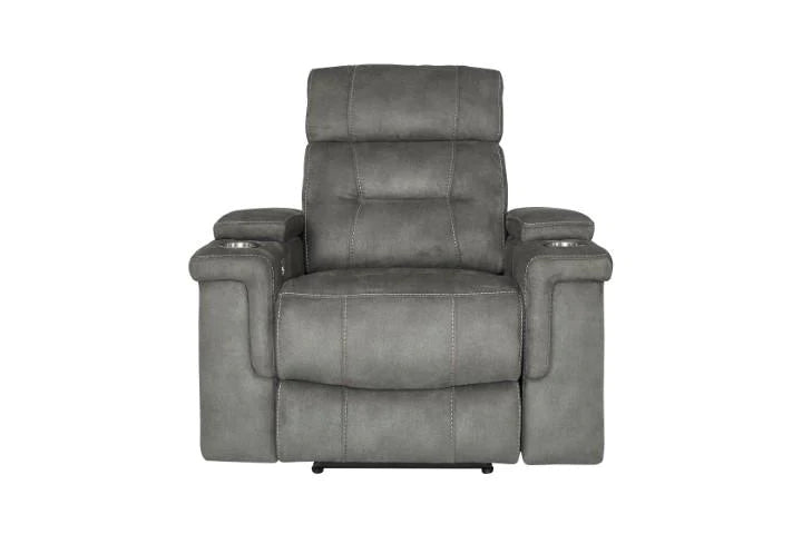 Sillón reclinable eléctrico Parker House Diesel - Cobra Grey