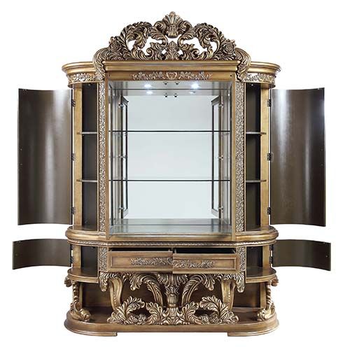 Acme Furniture DN00480 Gabinete Constantine Curio