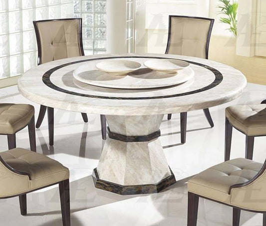 DT-H38 Dining Collection by American Eagle - Marble Top Lazy Susan