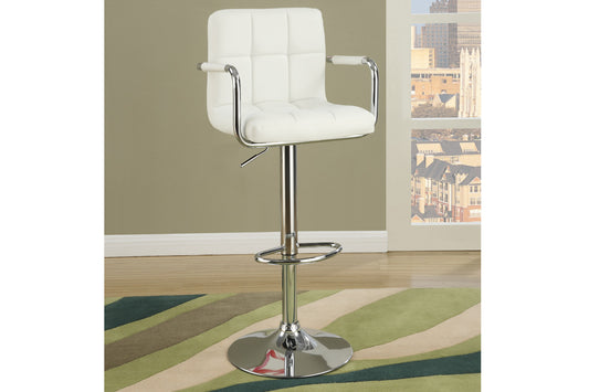 White Bar Stool F1567