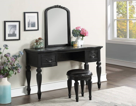 Vegas 3 Pc Vanity - Black