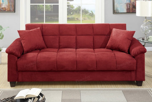 Bravo Futon Red F7890