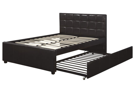 F9215F Full Bed + Trundle - Espresso