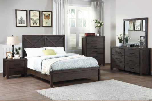 F9547 Juego de dormitorio Chandler de 4 piezas - Cama King