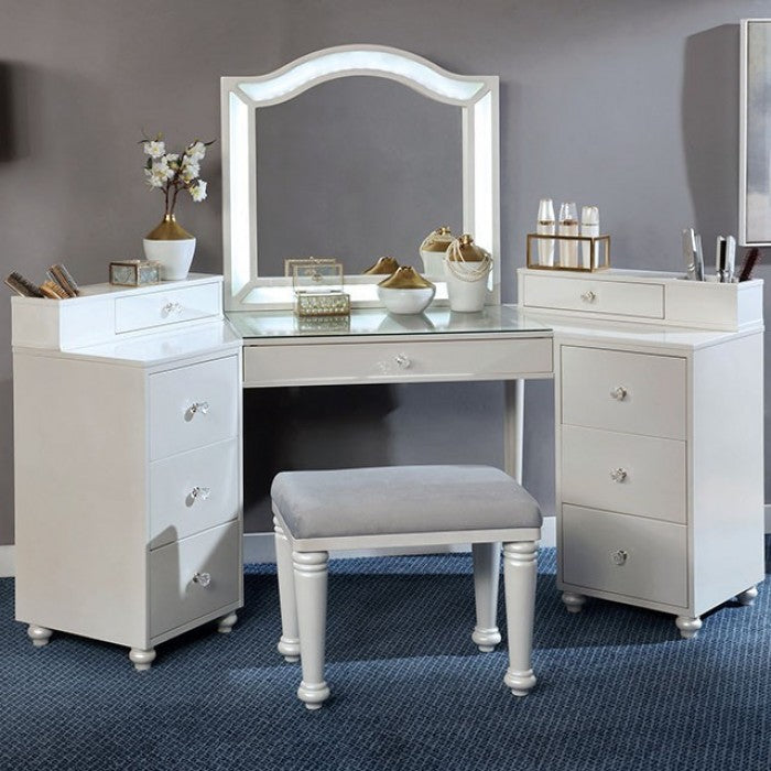 Tracie Glam Vanity Set - 3 Colors - Furniture of America