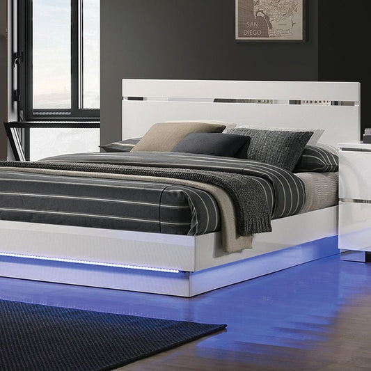 Erlach Eastern King Bed FOA7189WH-EK