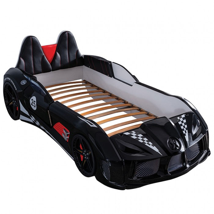 Trackster Race Car Bed - Many Options - 4 Colors