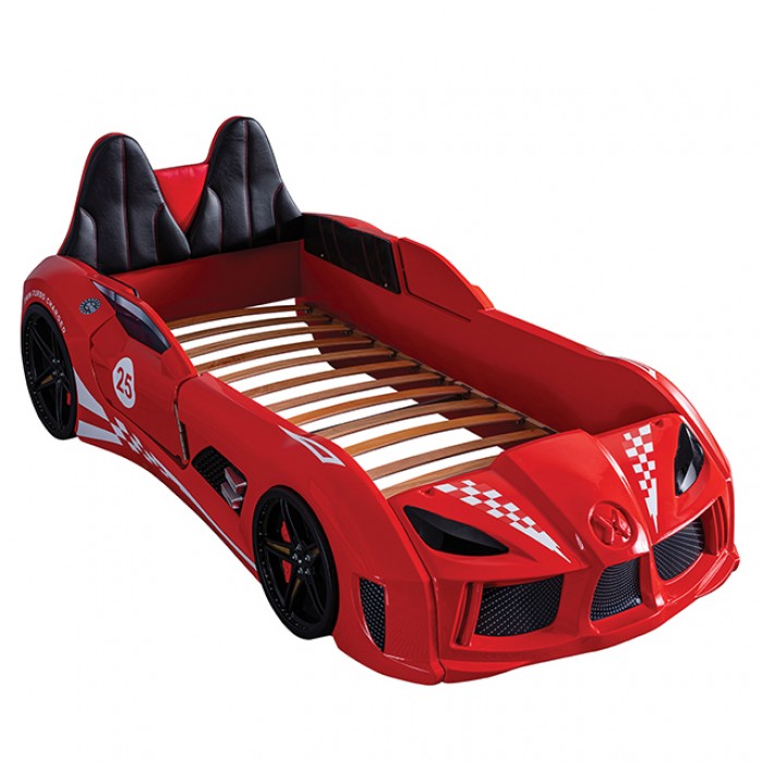 Trackster Race Car Bed - Many Options - 4 Colors