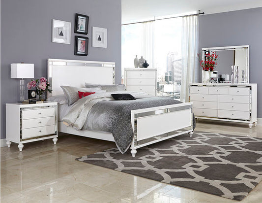 Alonza 4 Pc Bedroom Set 1845 - King Bed