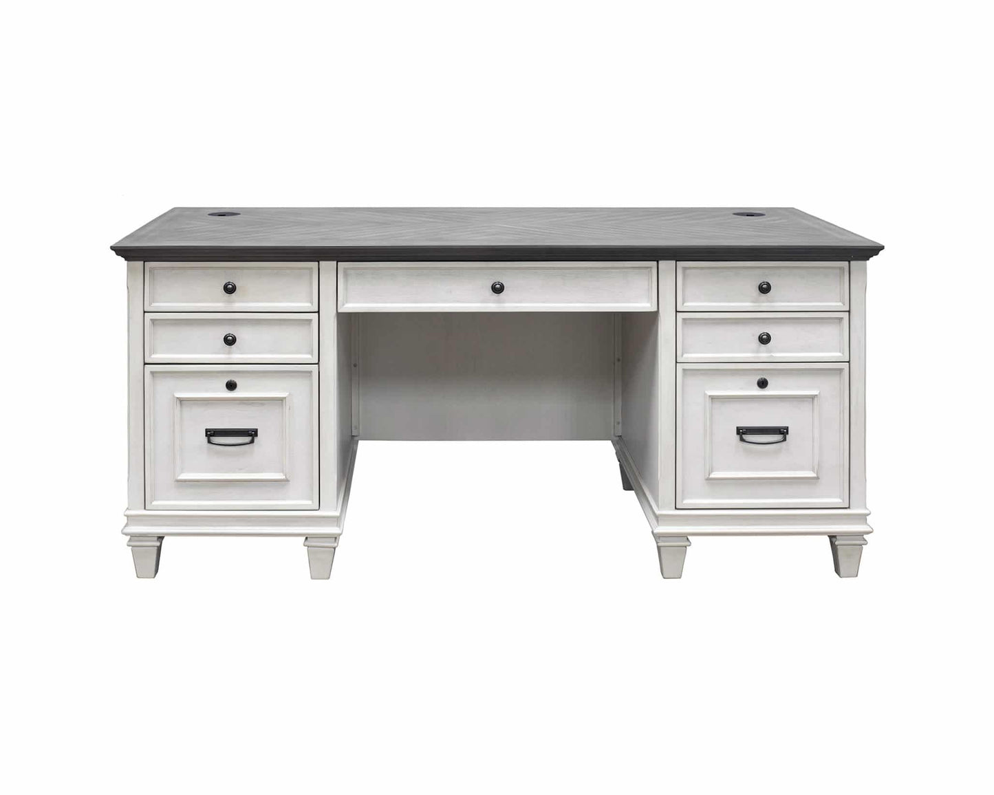 Colección de escritorios con pedestal doble Hartford - Martin Furniture