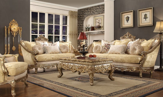 Homey Design HD-2626 Chenille Fabric Sofa Set