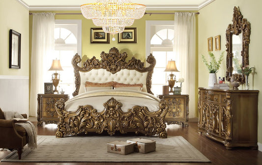 Homey Design HD-8008 Bedroom Collection - Elegant & Sophisticated