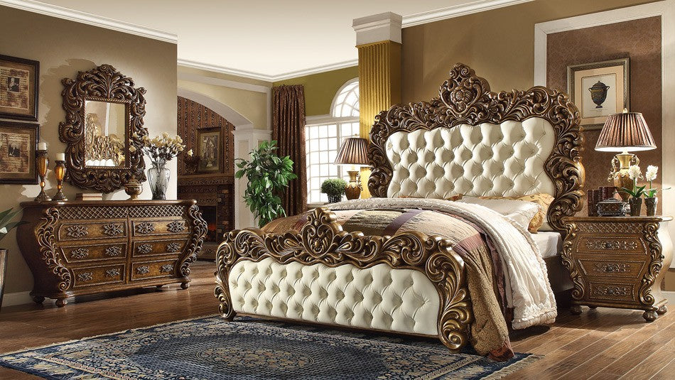 Homey Design HD-8011 Bedroom Collection - Refined Elegance