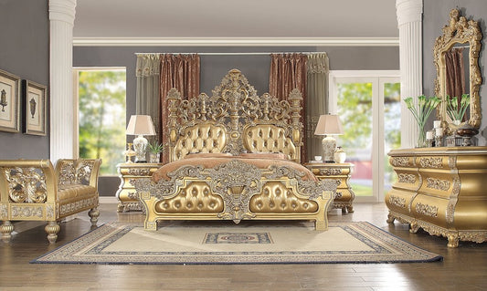 Homey Design HD-8016 Bedroom Collection - Fit for a King !