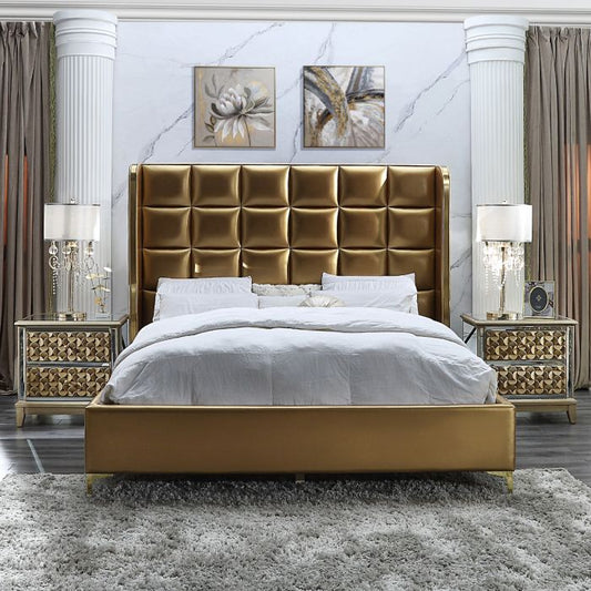 HD-6065 Homey Design Minerva Eastern King Bed