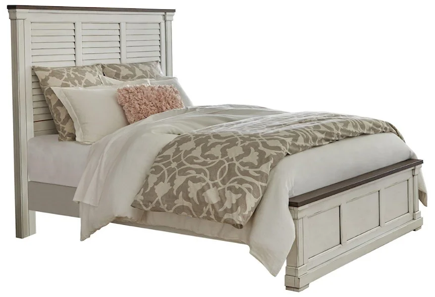 Hillcrest 4 Pc Rustic-Luxe Bedroom Collection by Coaster