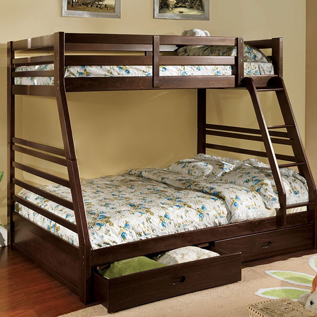 California III Bunk Bed - Espresso