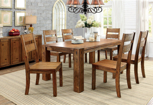 Juego de comedor Frontier de 6 piezas CM3603 Madera