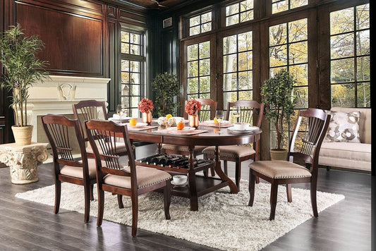 Colección de comedor Jordyn Oval - Hoja extensible