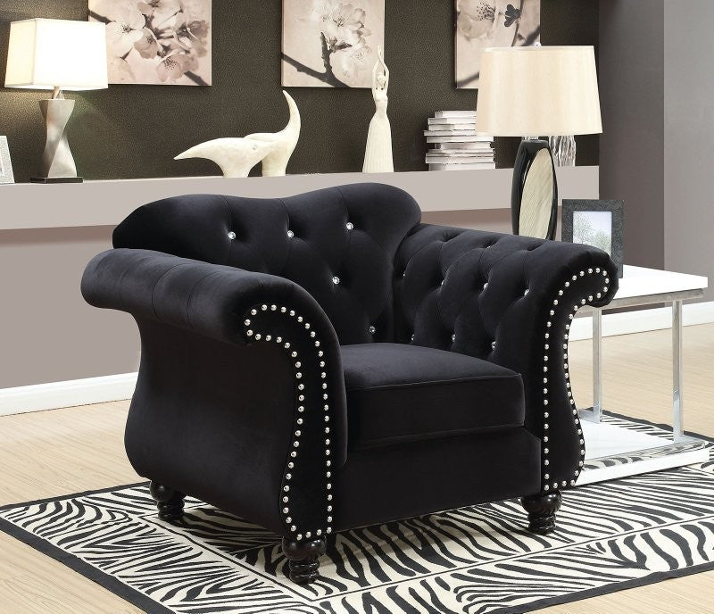 Silla Jolanda Negra CM6159BK-CH