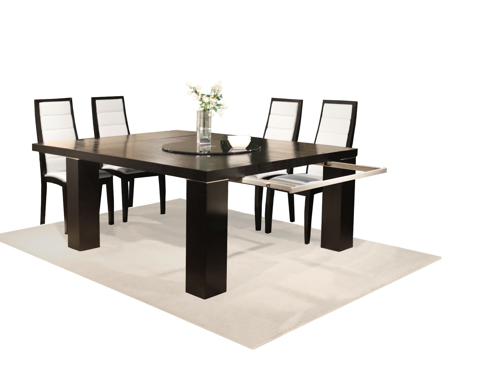 Square dining table online seats 12