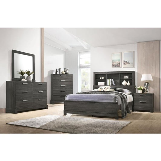 Lantha Bedroom Collection - Storage Headboard