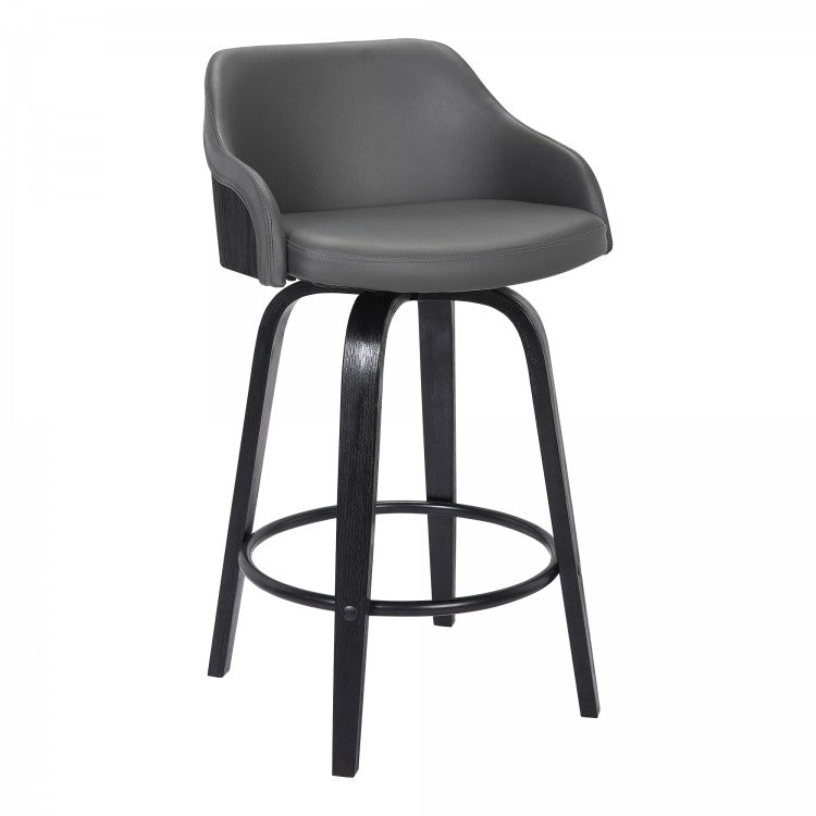 Alec Swivel Bar Stool - Pub Height 30"