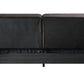 Qinven Futon Sofa Sleeper - Dark Brown Velvet