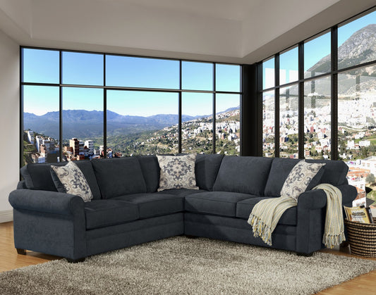 Comfort Industries Lexi Sectional - Slate Fabric