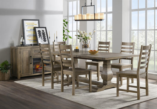 Martin Svensson Napa 7 Pc Dining Collection - Natural Finish