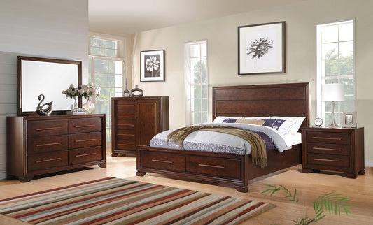 Catania Bedroom Collection - Bronze Hardware