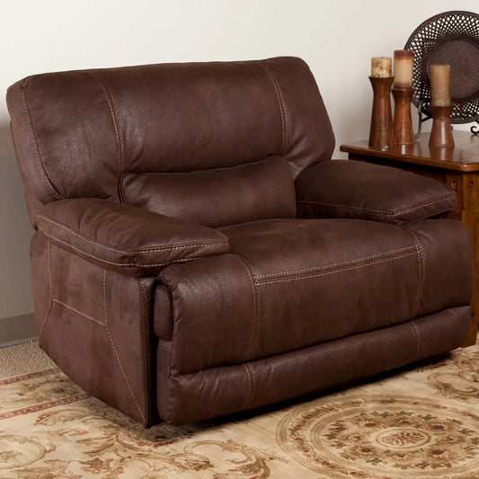 Pegasus Power Recliner - Kahlua Polyester