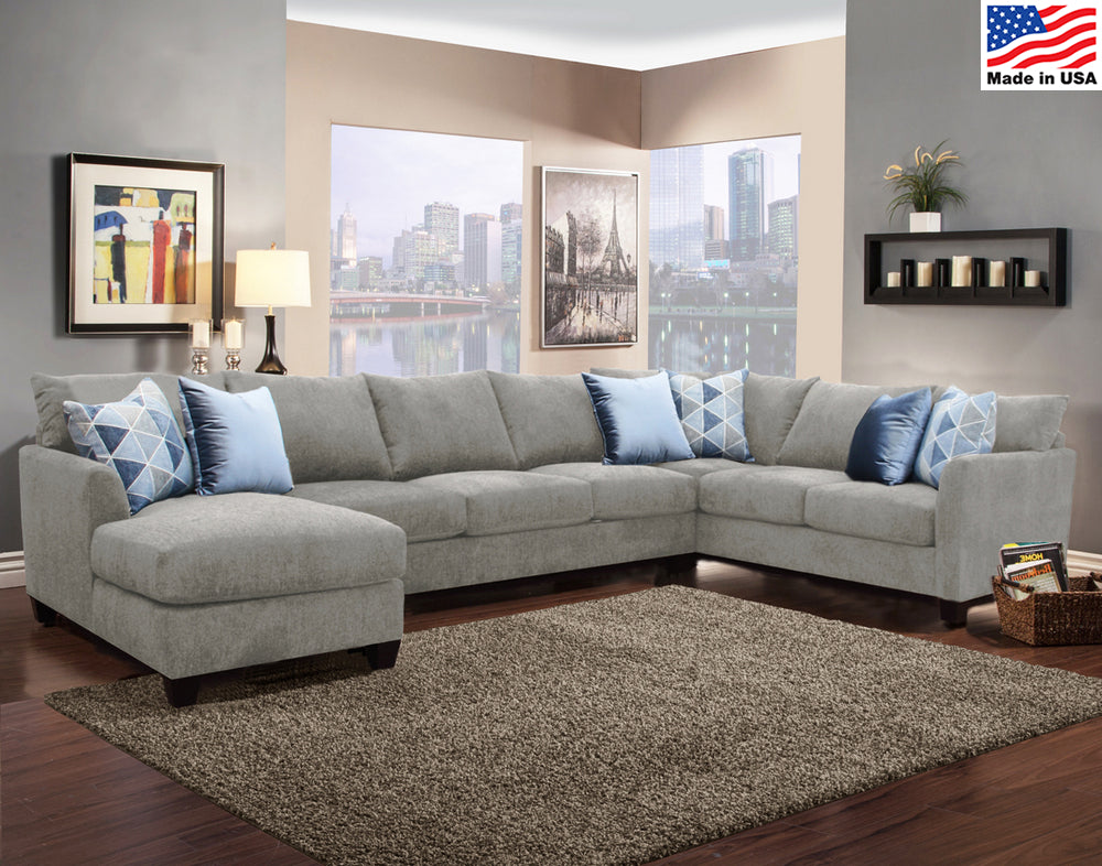 Pompei Sectional - Mist