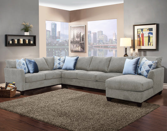 Pompei Sectional - Mist