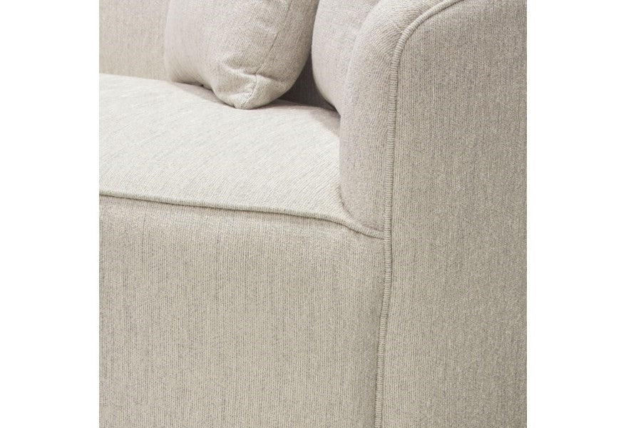 Colección de sofás Raven de Diamond Sofa - Tela color crema claro