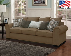 Rocky 2 Pc Sofa Set - Baltimore Chocolate