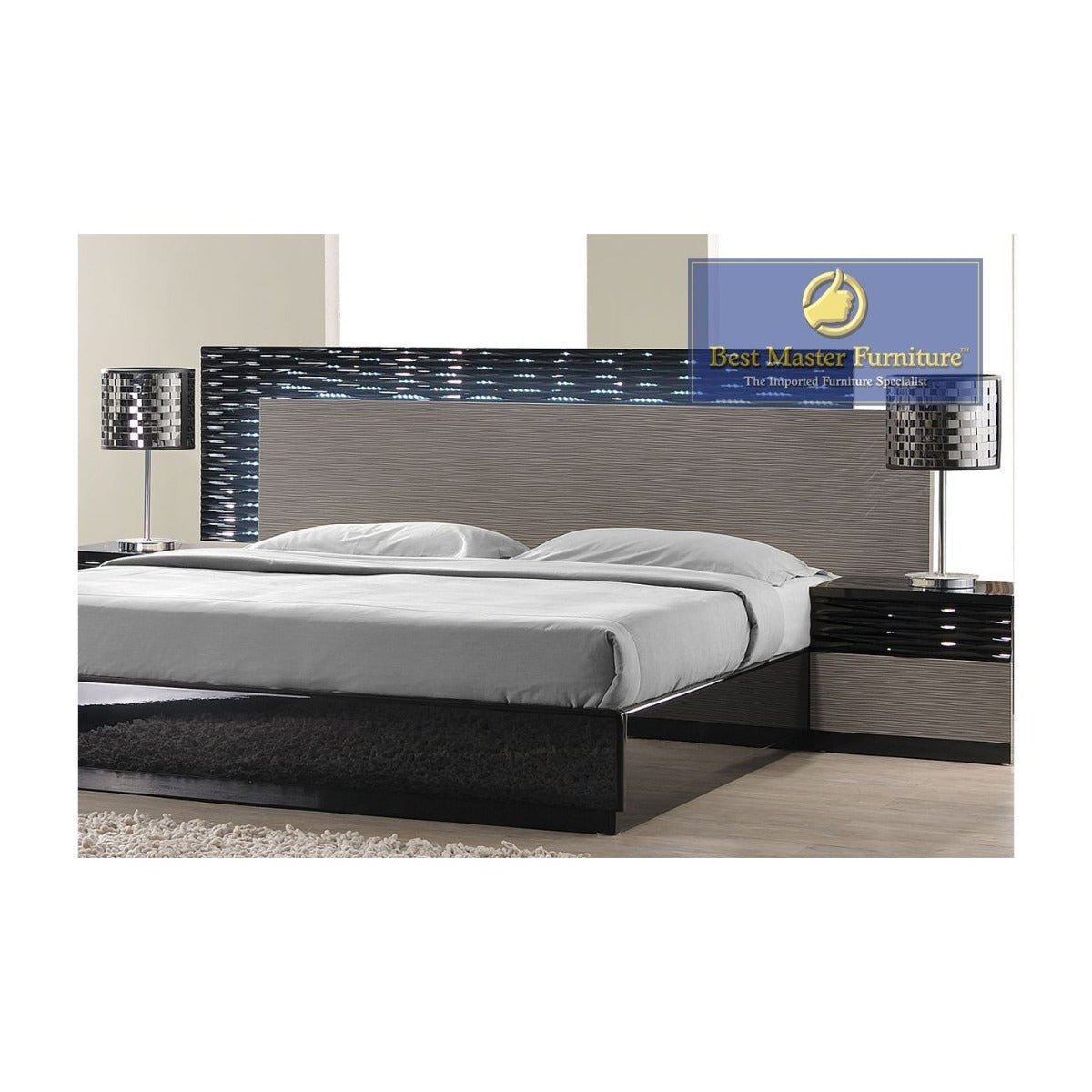 Romainia California King Bed by Best Master