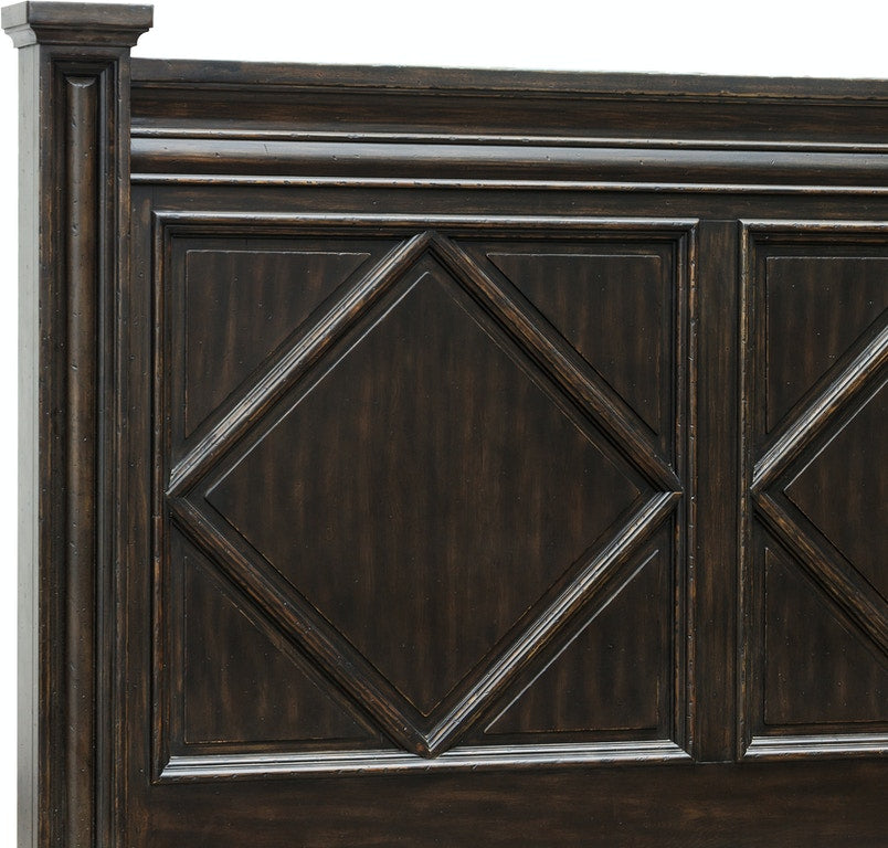 Canyon Creek Bedroom Collection - Distressed Chocolate Finish