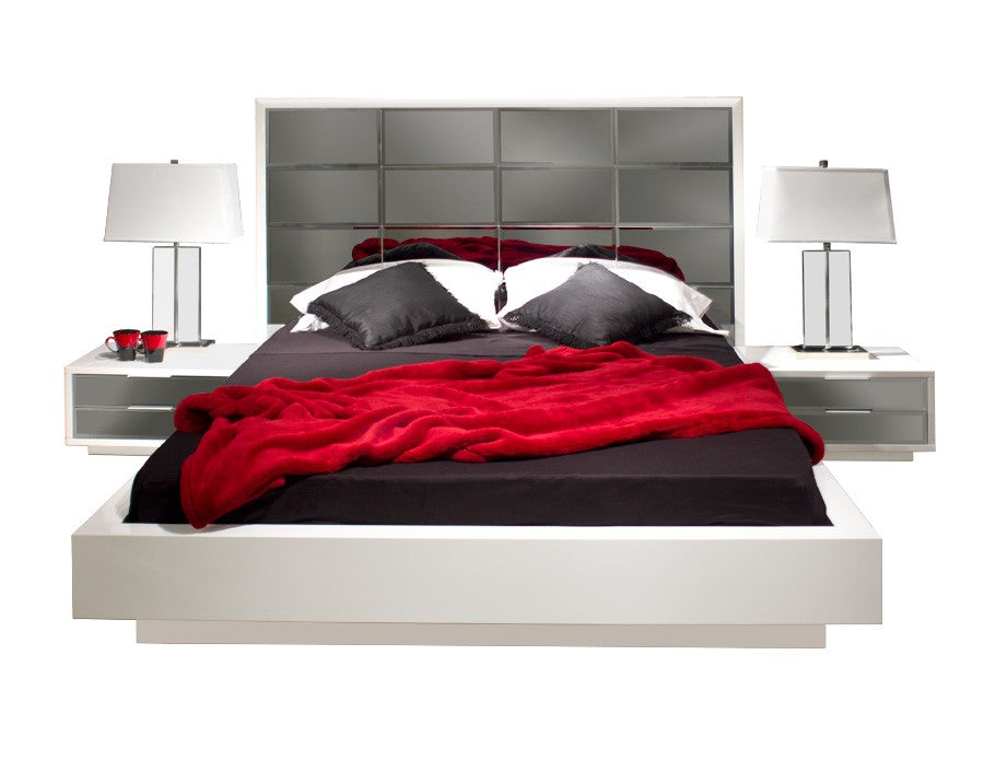 Mera Bedroom Collection - Black or White Lacquer