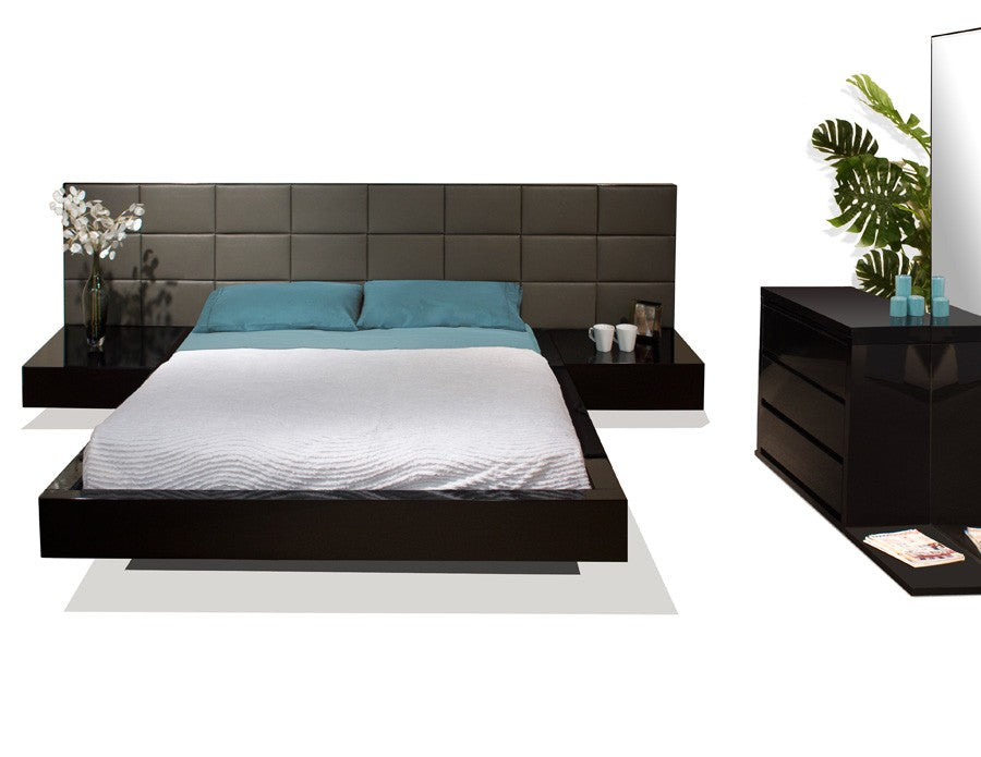 Cama lacada moderna Sharon - Muebles Sharelle