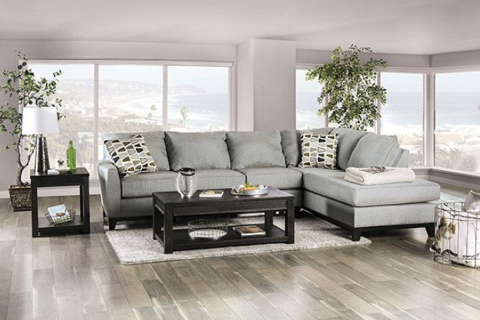 Bridie Sectional SM1117 - Gray Fabric