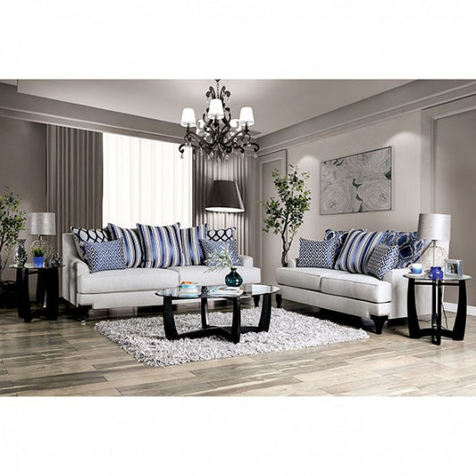 Sisseton Sofa Collection - Light Grey, Purple or Navy