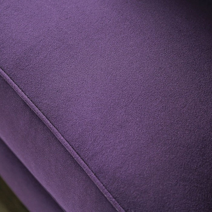 Sisseton Purple Loveseat from Furniture of America