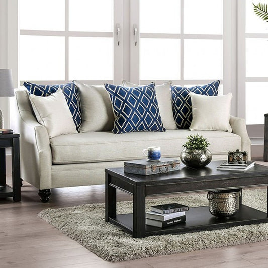 Nefyn Sofa Collection SM2669 - Ivory Burlap Weave