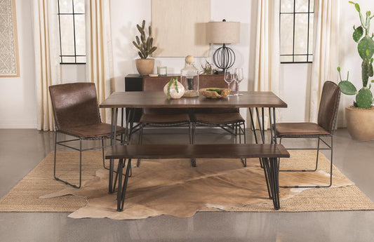 Topeka Live Edge 193851 Solid Mango Dining Collection