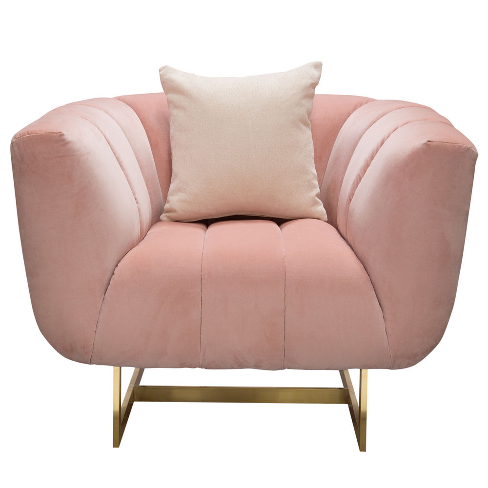 Silla Diamond Sofa Venus - Tela Blush