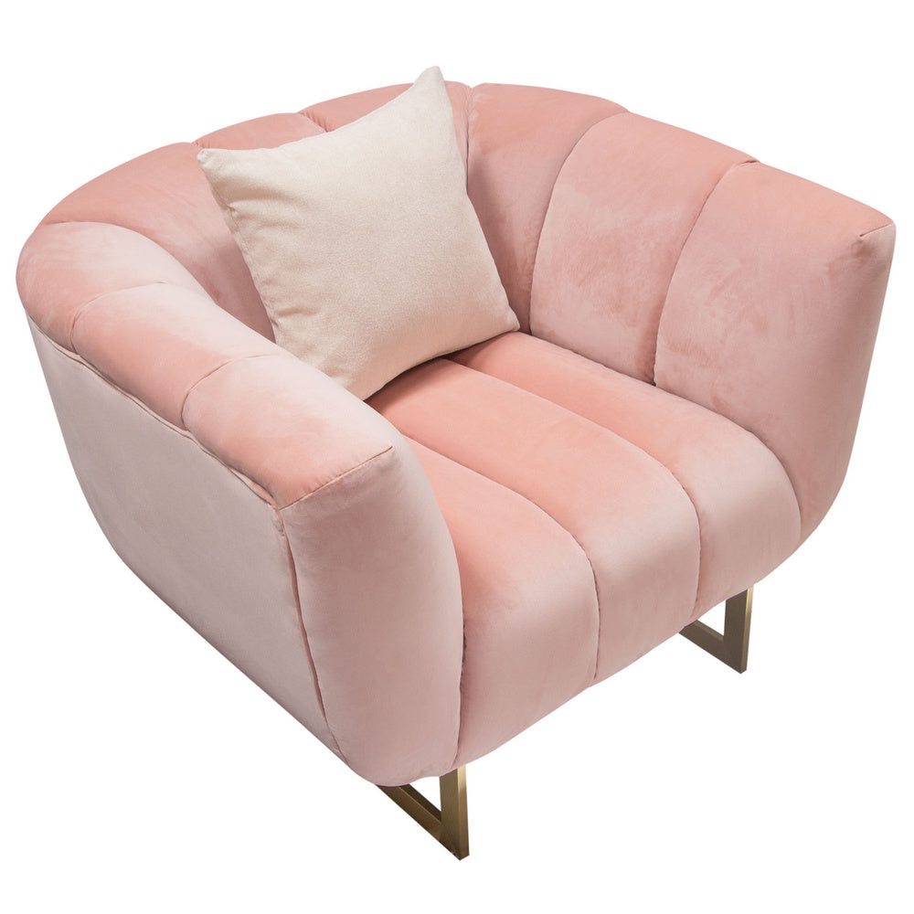 Silla Diamond Sofa Venus - Tela Blush