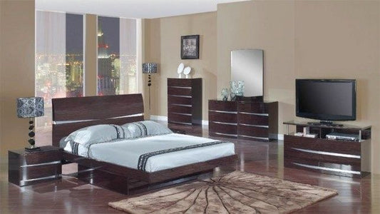 Global United Wynn 4 Pc Bedroom Set - King Bed